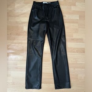 Abercrombie & Fitch Leather Pants